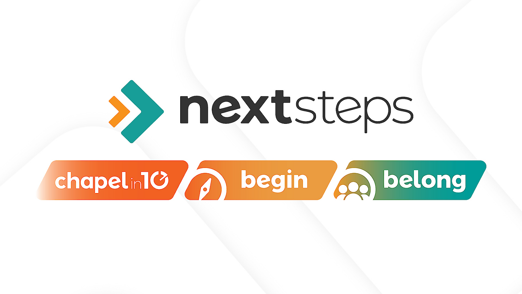 Next Steps: Chapel in 10, Begin, Belong